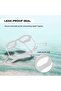 Stylish Swimming Goggle | Anti-fog & Uv Protection | White | Adjustable Strap - 4