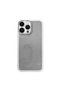 Apple iPhone 15 Pro Compatible Case Sparkle Silicone Case - Camera Lens Protected Gray - 3