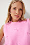 Bowknot Knitwear Sweater Pink Lpf0057 - 4