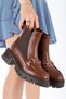 Mnrs 03037 Buckle Detailed Women's Casual Boots - 3