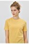 Women's Banana Color Basic T-Shirt - 6