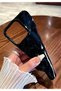 iPhone 13 and 14 Compatible Glossy Camera Protruding Luxury 3D Water Ripple Pattern Glossy Wavy - 6