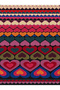 Yilmaz Collection Multicolored Hearts Woven Base Modern Decorative Carpet Yılmaz34 - 2