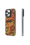 iPhone 15 Pro Max Compatible Case with Magsafe Feature Bee Brown Design Funny Series Orange - 5