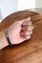 Laser Cut Hematite Bracelet - Natural Stone, Anti-Tarnish Color, Anti-Throw - 2