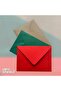 30 Colorful Small Envelopes with New Year's Theme - 7X9 - 5