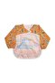 Patterned Character Printed Sleeves Wearable Baby Food Bib - 3