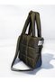 Women's Matte Black Quadrato Puffer Bag - 2