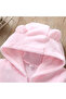 Hooded Zippered Baby & Kids Plush Welsoft Jumpsuit (OUTER AND INNER DOUBLE SIDED WELSOFT PLUSH WOOL) - 4