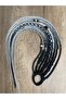 Rasta Mix African Knit Buckle 8 Pack 50cm - Black & Gray Ombreli
