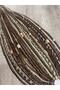 Rasta Mix African Mesh Buckle 25 Pcs - Light Brown & Caramel & Honey Foam - 4