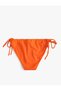Brazilian Bikini Bottom Basic with Side Tie Detail - 7