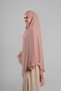 Yavruağzı Practical Ready-To-Wear Hijab Scarf with Crepe Laces and Soufflé Hijab 2313_35 - 2