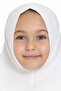 Cream Practical Ready-made Young Hijab Bonnet Sandy Fabric Plain Hijab 2312_40 - 7