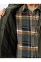 Zippered Slim Fit Hooded Coat - 5