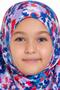 Indigo Practical Ready Snap Young Hijab Bonnet Jacquard Pattern Pleated Self Bonnet 2407_24 - 6