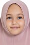 Powder Practical Ready-made Young Hijab Bonnet Sandy Fabric Plain Hijab 2312_06 - 5