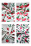 Kitchen Towel, Drying Cloth, High Quality Washable Water Absorbent Kitchen Towel Set of 4 40X60Cm - 5