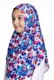نيلي عملي جاهز للشباب حجاب بونيه جاكار منقوشة Hijab 2408_24 - 2