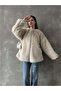 Stone Plush Coat |   Vmf1608 - 2