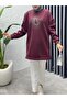 Scuba Bird Embroidered Long Sweatshirt