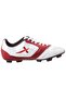 X Armour Football Shoes | White/maroon | 9 Uk/10 Us/43 Eu | Mesh With Pvc | Waterproof - 2