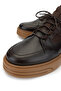 Men's Genuine Leather Brown Casual Shoes - 3