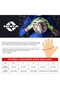 Carbonite Web Goalkeeper Gloves |multicolour, L| With Grip For Football & Soccer Goalkeeping - 4