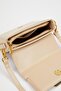 Chain Embroidered Handbag 930245 Brown - 3
