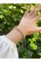 Women's Bracelet Elevator Model Dorika Stone Two Color Weave Adjustable Bracelet