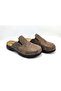 Men's Slippers Ms1042 Brown Mikanos Orthopedic Sabo Slippers