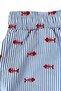 1845-Ss Men's Blue Striped Swim Shorts - 3