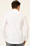 Men's Wonder Slim Long Shirt Gm1007100631 White - 4
