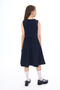 Girl's Buttoned School Dress - 4