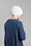 Cream Practical Ready-To-Wear Hijab Bonnet Sandy Pleated Casual 2121_40 - 4