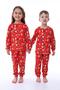 🎄   Christmas Themed 100% Cotton Unisex Children's Pajama Set 🎄   Red