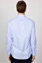 Blue Slim Fit Ekoteks - 100% Cotton, Certified, No Ironing Shirt - 6