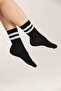 Black Striped Tennis Socks - 2