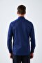 Classic Lapel 100% Cotton Comfort Fit Men's Shirt - 7