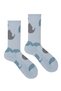 Unisex Organic Cotton Foot Sole Mercury Socks Containing Double Floor Towel
