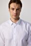 Slim Fit White Non-Iron 100% Cotton Eco-Friendly Ecoteks Certificated No Ironing Shirt - 3