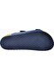 Mendy Dark Blue Dark Color Buckle Anatomical Daily Slippers - 5