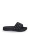20037 007 Nazar Boncuk Black Comfort Casual Anatomic Slippers