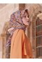 Armine Twill Silk Scarf Nostalgy Series 9004D04-04 Twill
