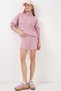 15891 Sweater Skirt Knitwear Two-Piece Set - Pink - 2