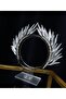 Helen Silver Crown, Helen Crown, High Crown, Petal Crown, Silver Petal Crown - 2