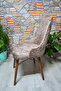 Sleeve Chair Cover Velvet Fabric - 8