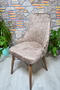 Sleeve Chair Cover Velvet Fabric - 3