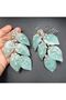 Double Design Water Green Leaf Buckle - 2