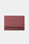 9147 Genuine Leather Accordion Women's Wallet Claret Red - 4